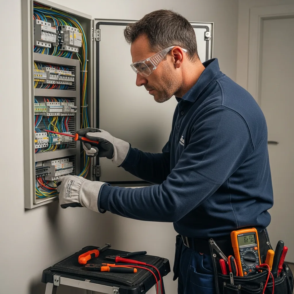 Électricien intervenant à Coulommiers