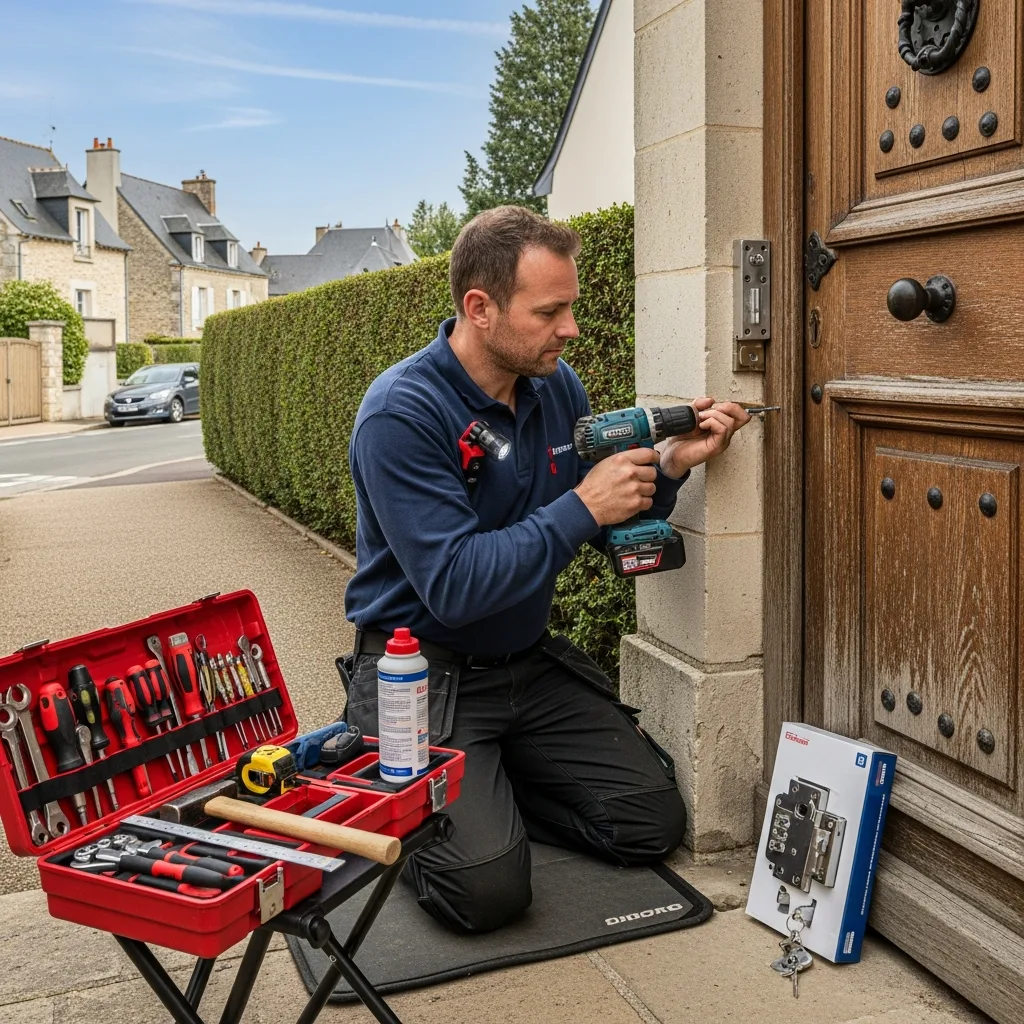 Installation serrure haute sécurité à Courtry (77181)