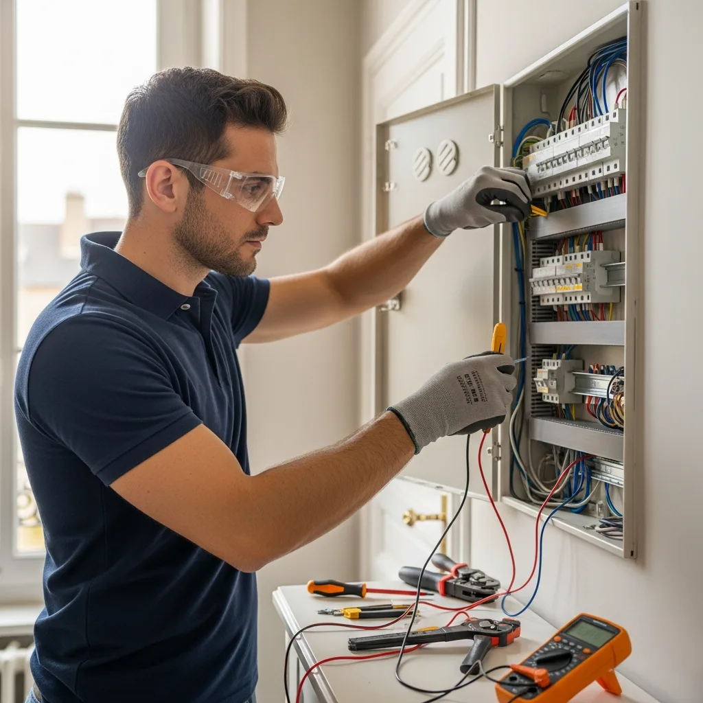 Électricien intervenant à Crégy-lès-Meaux