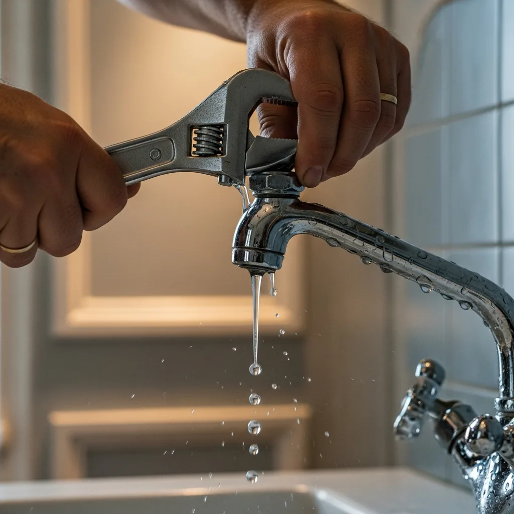 Réparation fuite d'eau à Crespières