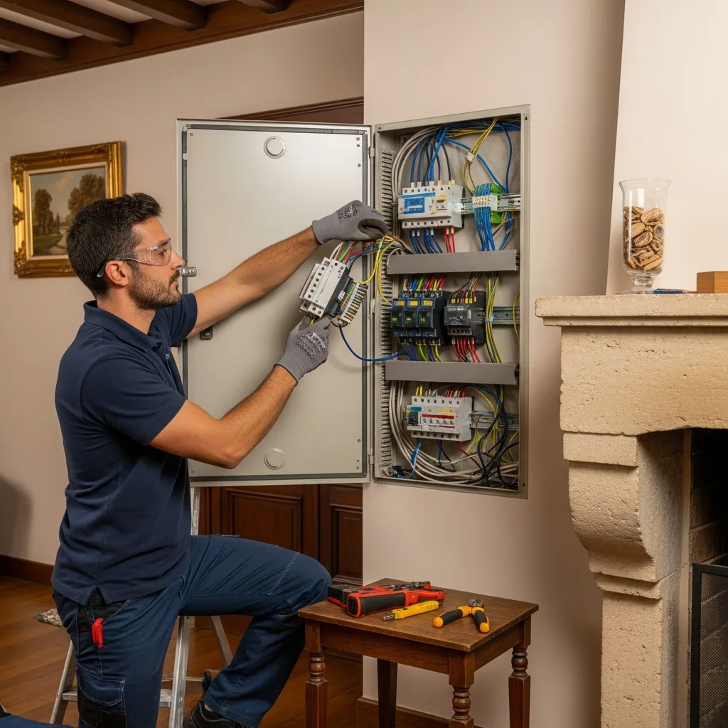 Électricien intervenant à Créteil
