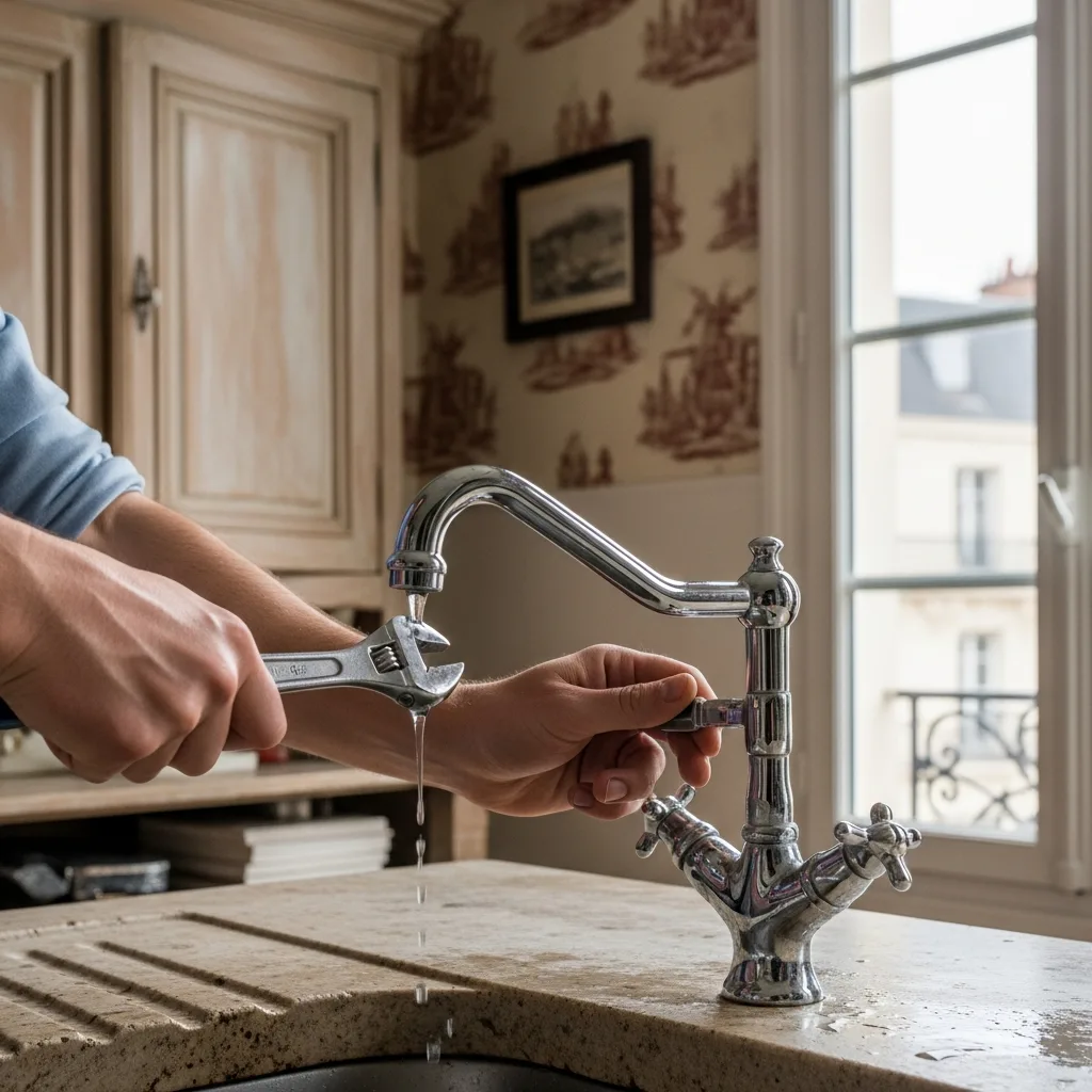 Réparation fuite d'eau à Créteil