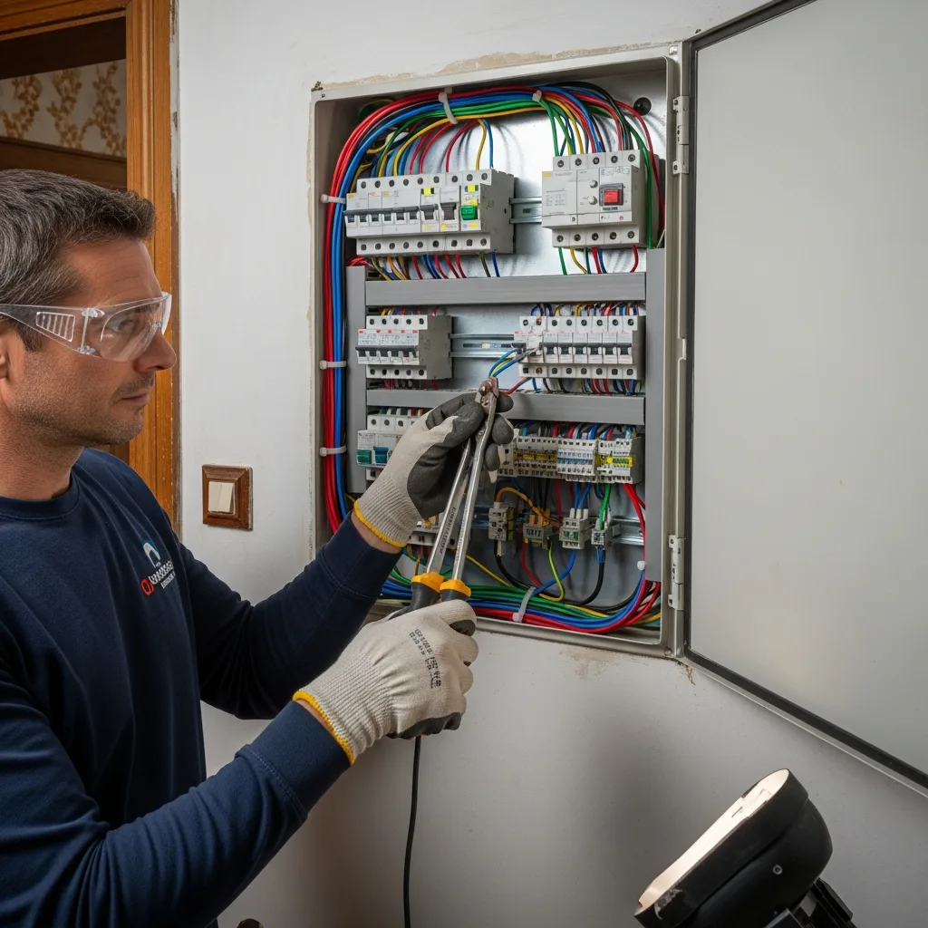 Électricien intervenant à Crosne