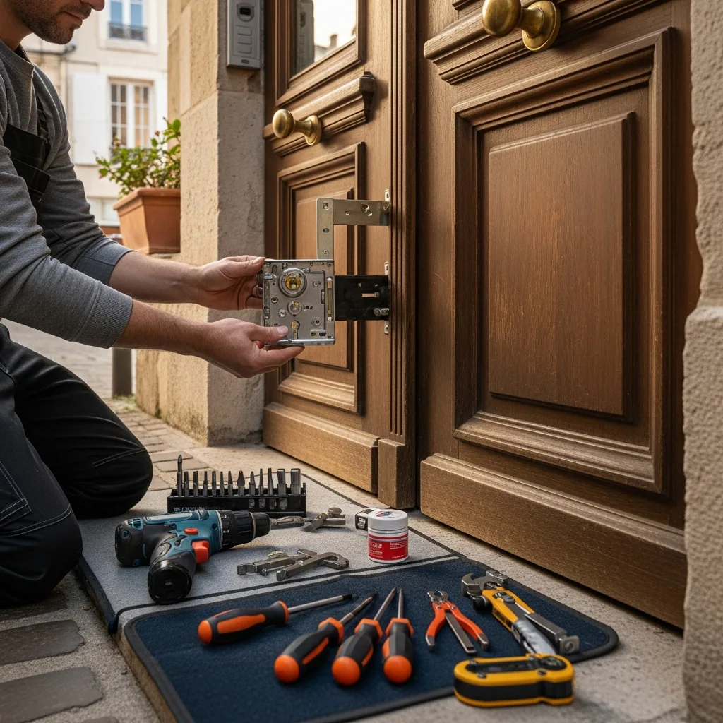 Installation serrure haute sécurité à Crosne (91560)