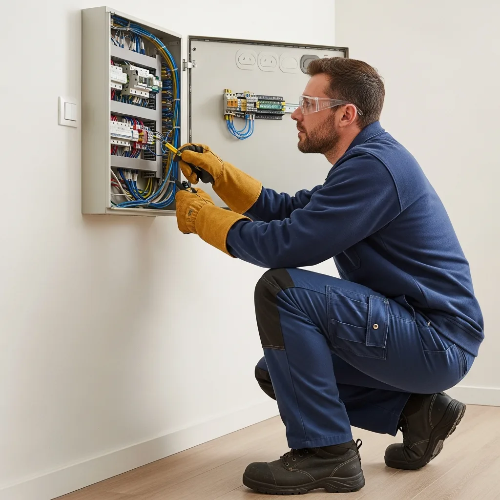 Électricien intervenant à Dampmart