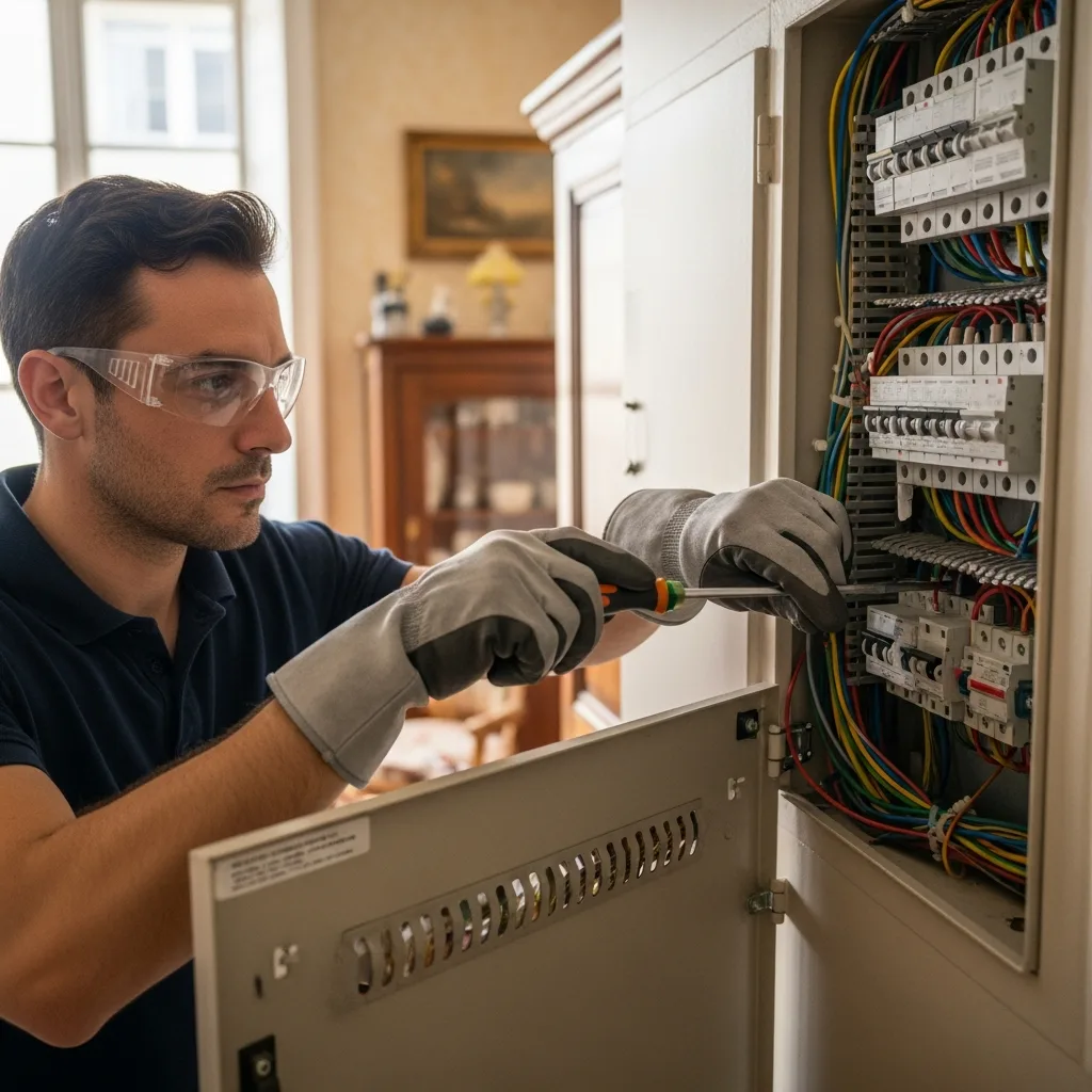 Électricien intervenant à Drancy