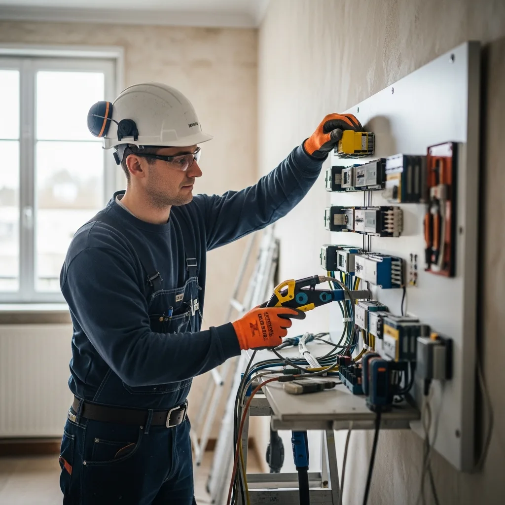 Électricien intervenant à Dugny
