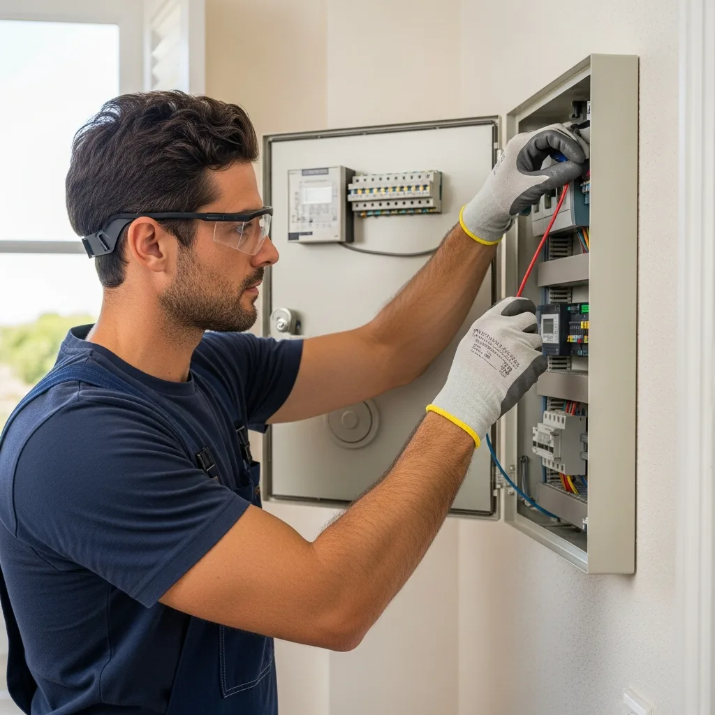 Électricien intervenant à Eaubonne