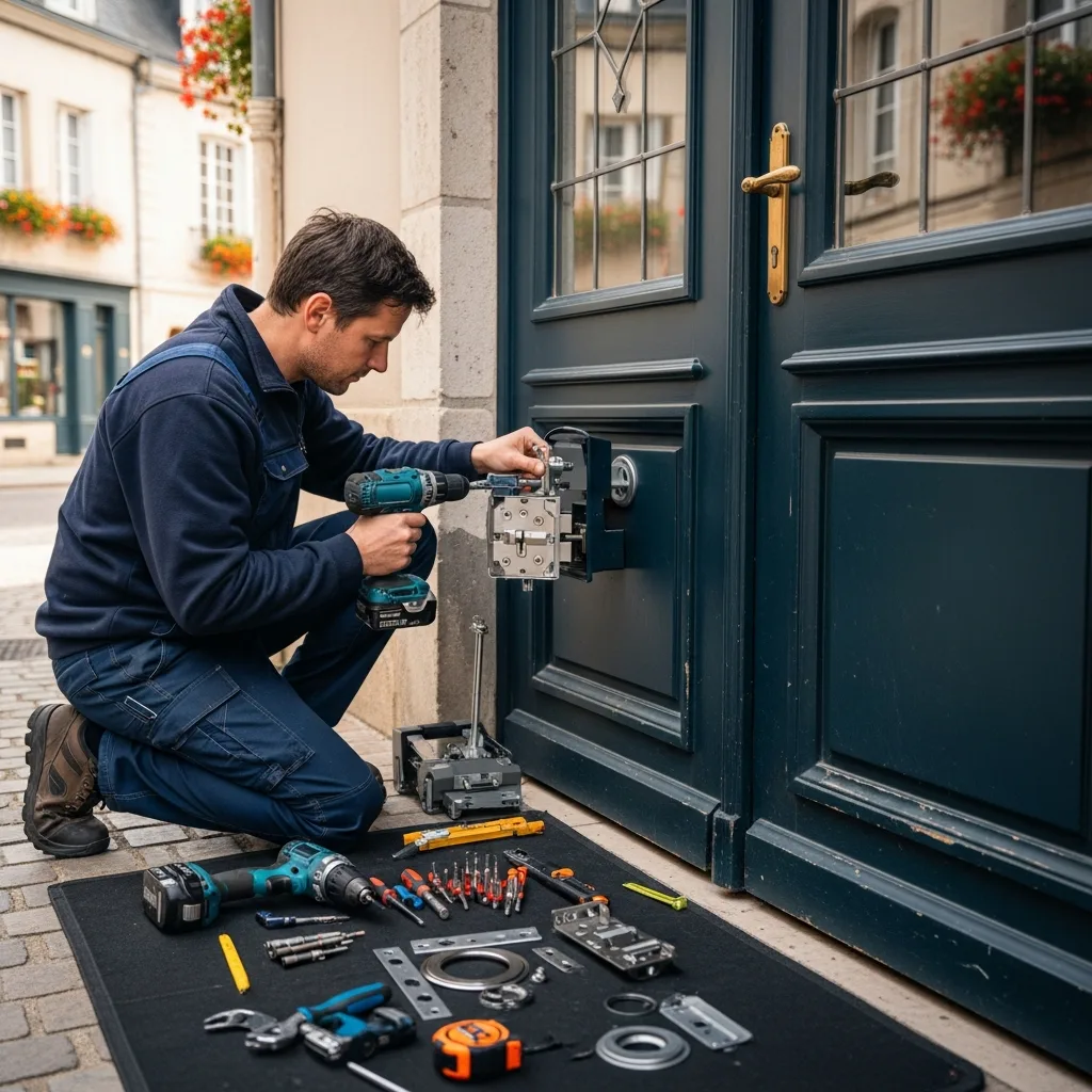 Installation serrure haute sécurité à Écouen (95440)