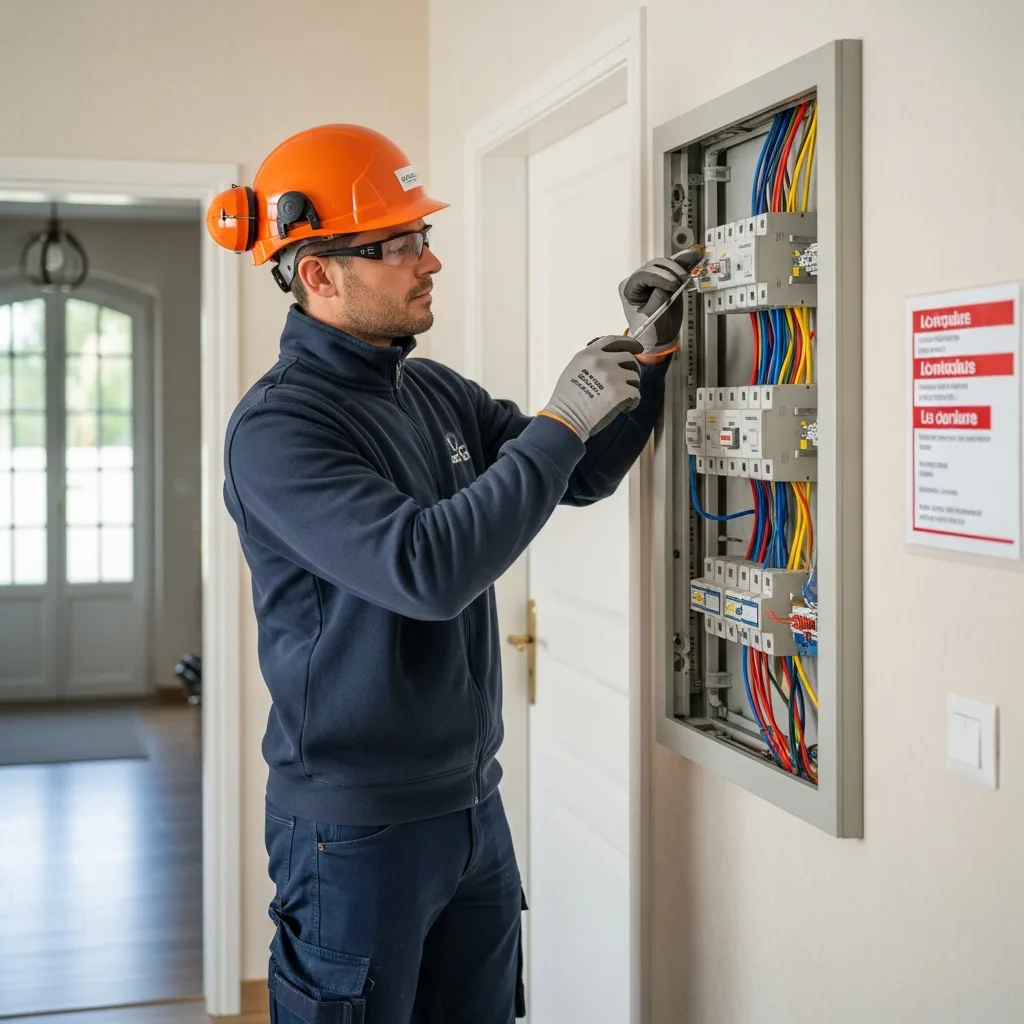 Électricien intervenant à Élancourt