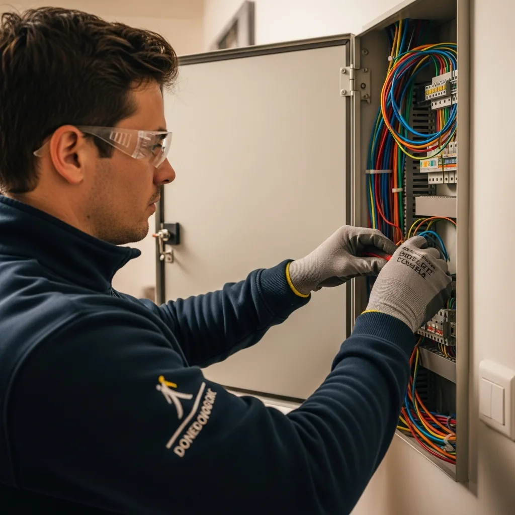 Électricien intervenant à Épône