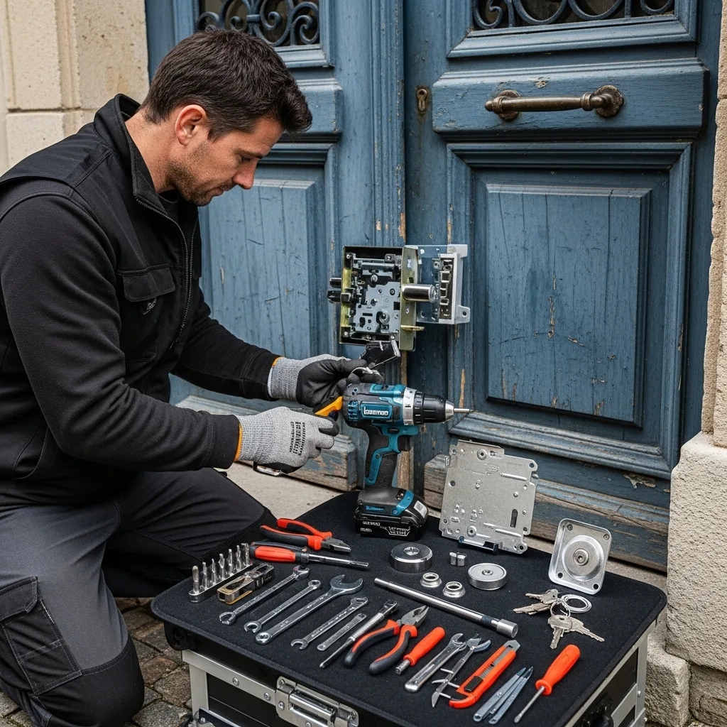 Installation serrure haute sécurité à Éragny (95610)