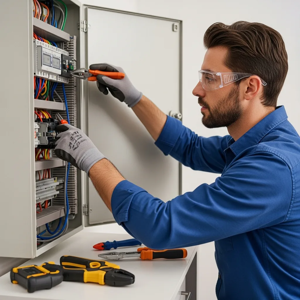 Électricien intervenant à Ermont