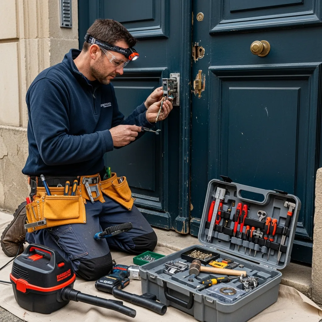 Installation serrure haute sécurité à Esbly (77450)