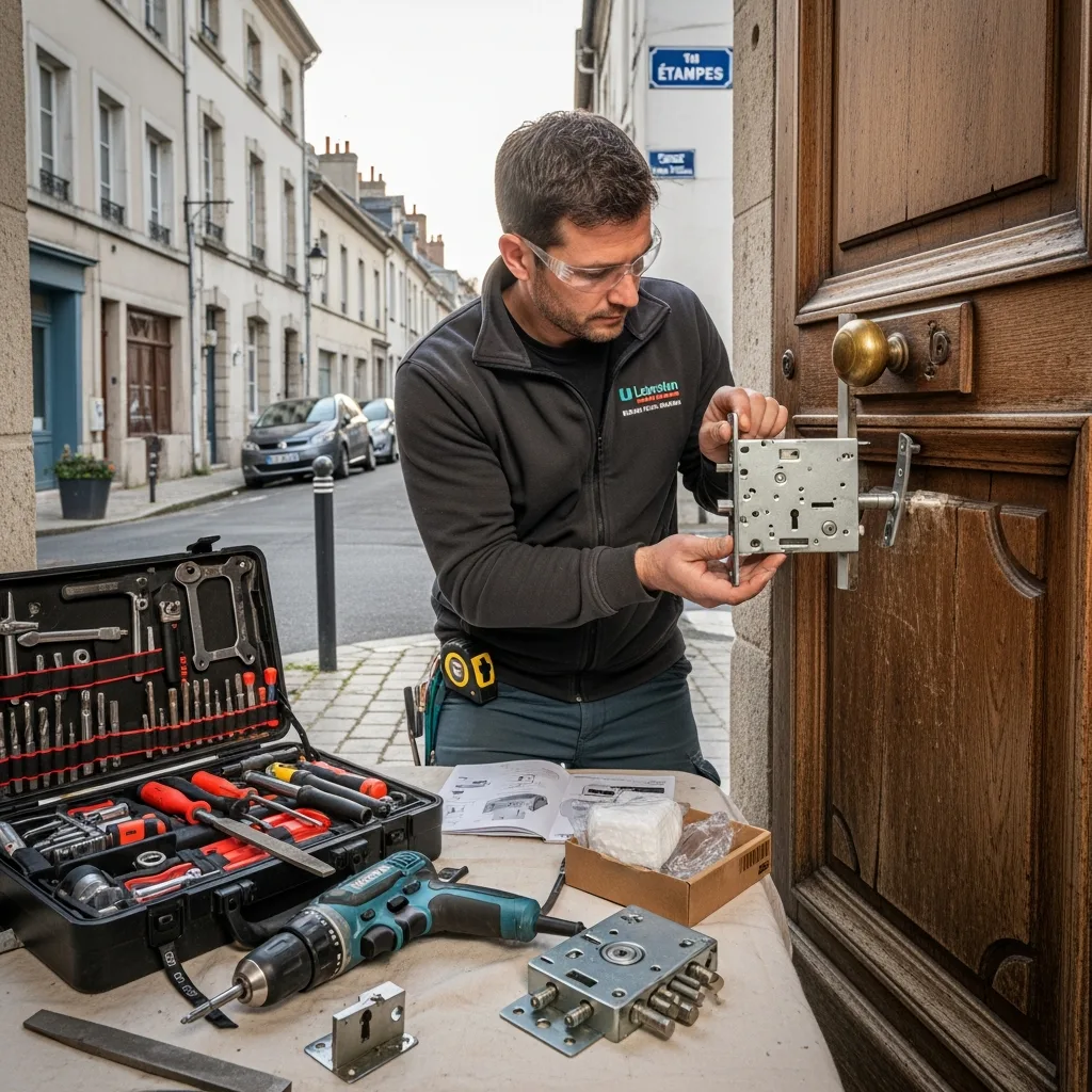 Installation serrure haute sécurité à Étampes (91150)
