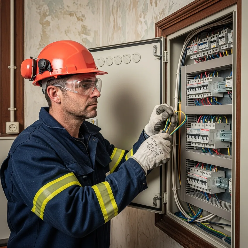 Électricien intervenant à Faremoutiers