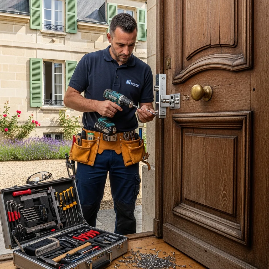 Installation serrure haute sécurité à Fleury-Mérogis (91700)