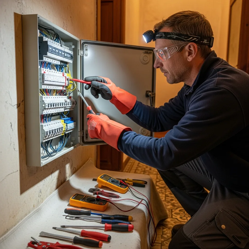 Électricien intervenant à Follainville-Dennemont