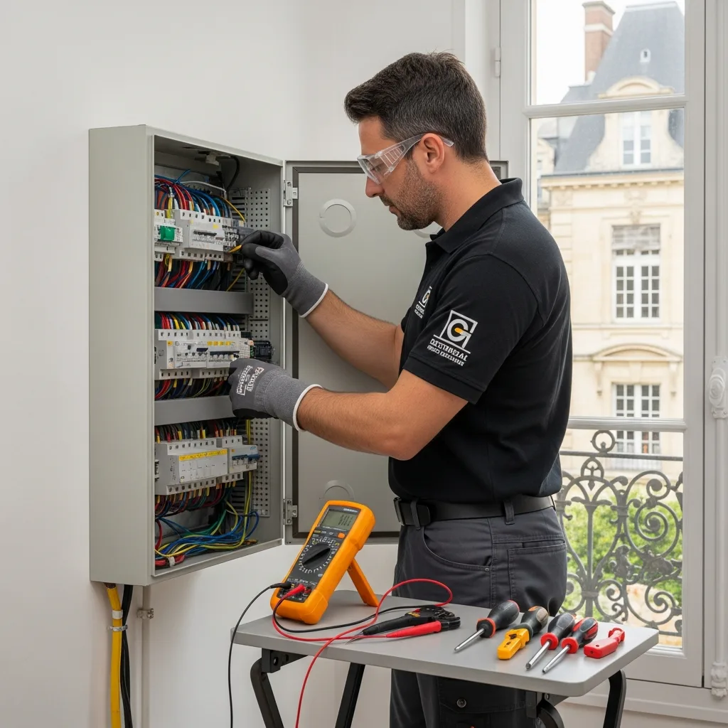 Électricien intervenant à Fontainebleau