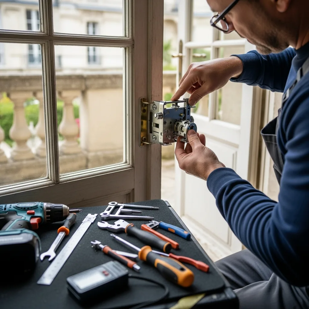 Installation serrure haute sécurité à Fontainebleau (77300)