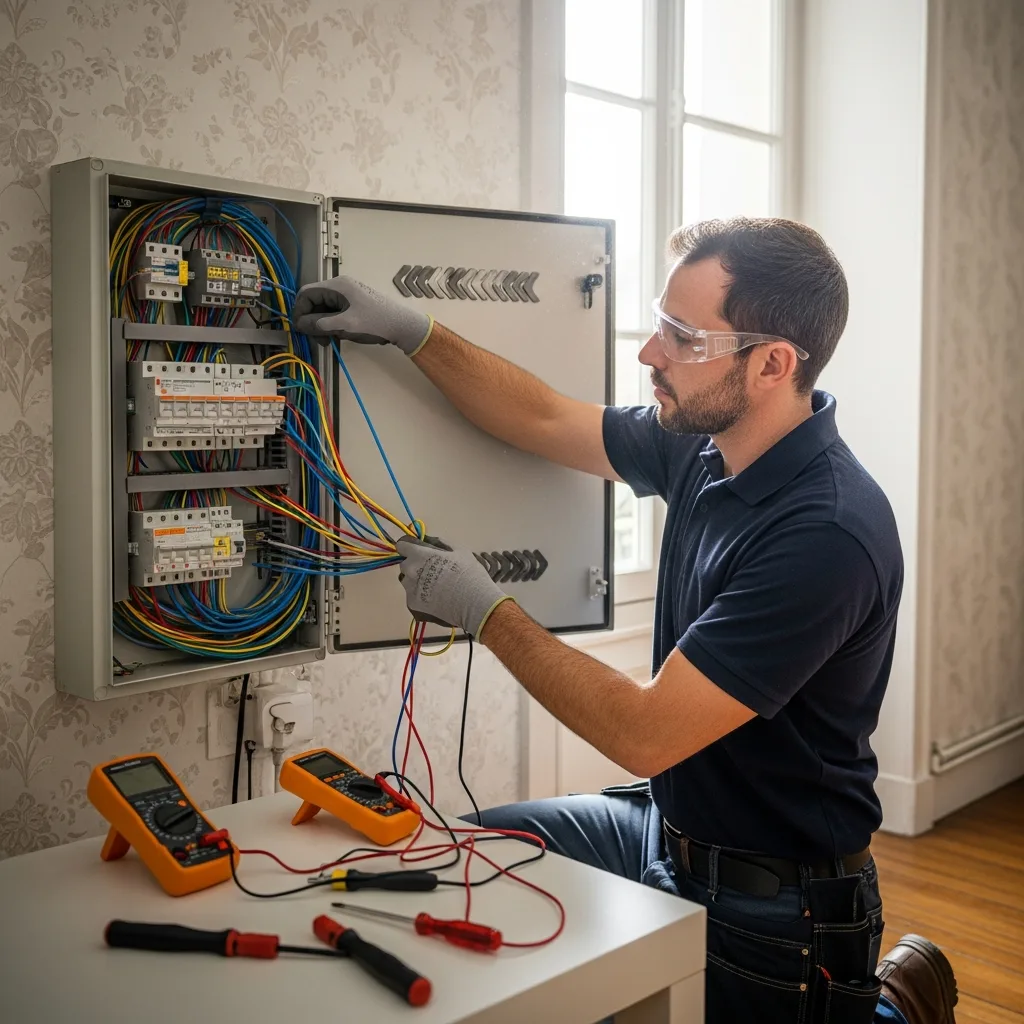 Électricien intervenant à Fontenay-le-Fleury