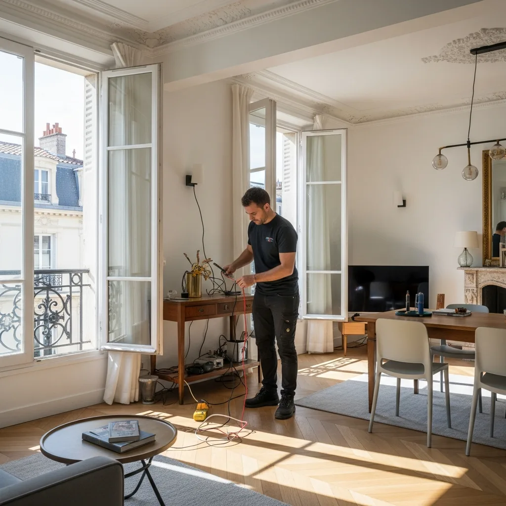 Installation électrique à Fosses (95470)