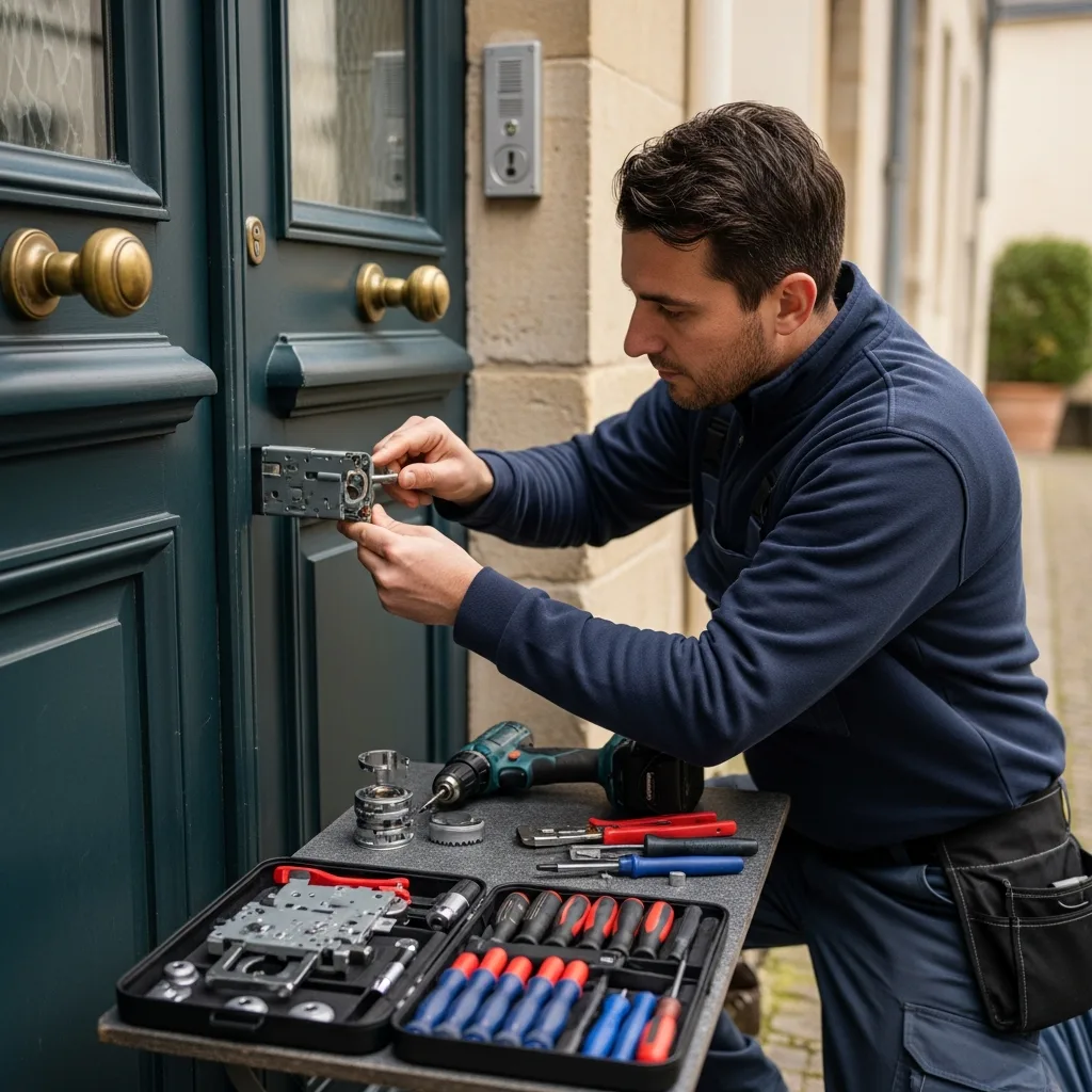 Installation serrure haute sécurité à Fosses (95470)