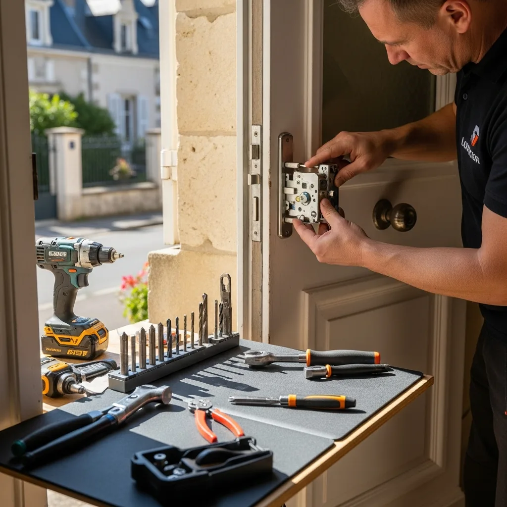 Installation serrure haute sécurité à Franconville (95130)