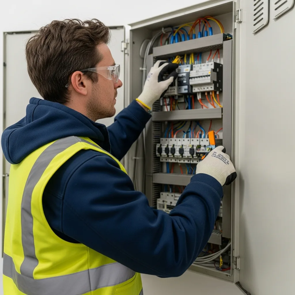 Électricien intervenant à Gargenville
