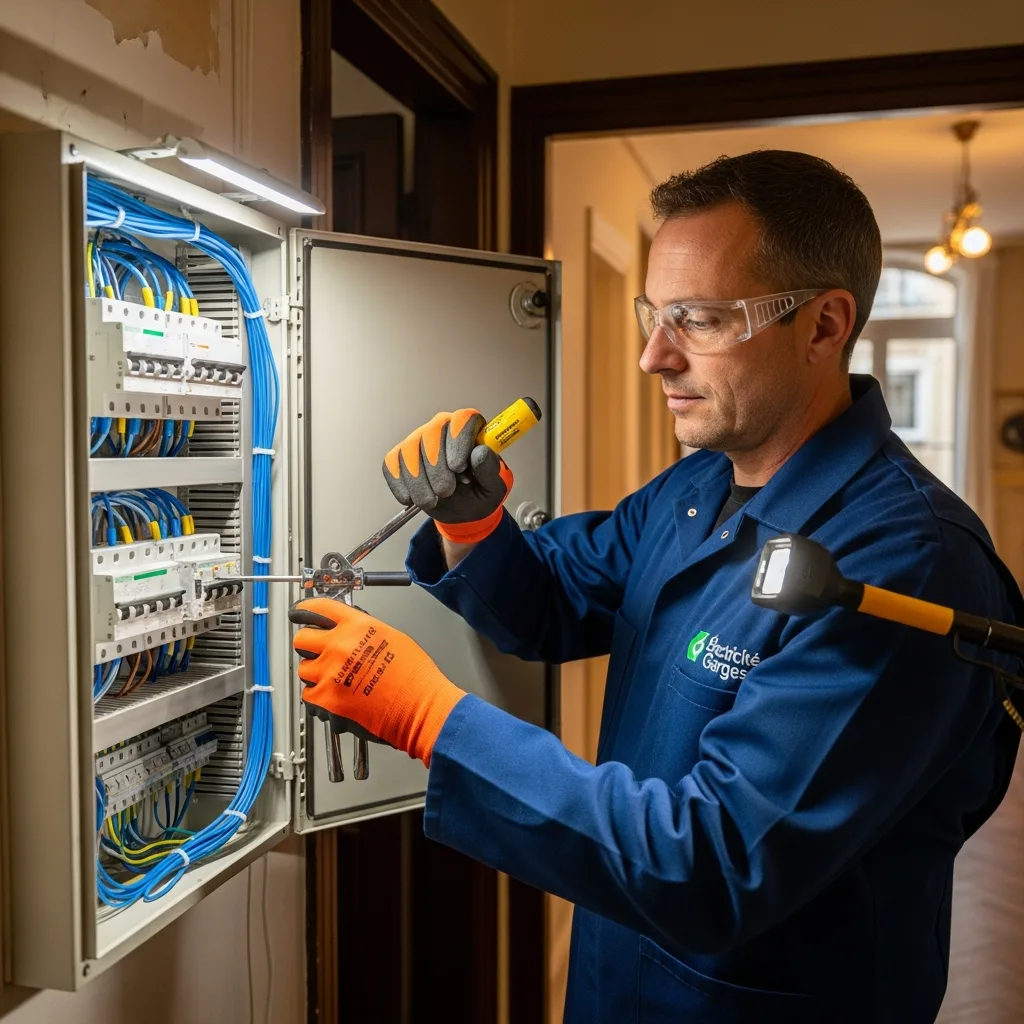 Électricien intervenant à Garges-lès-Gonesse
