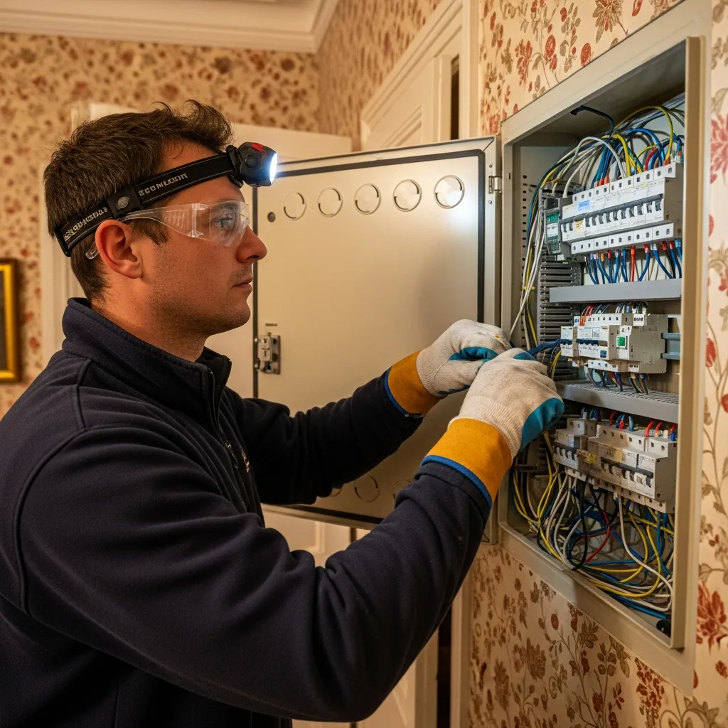Électricien intervenant à Gentilly