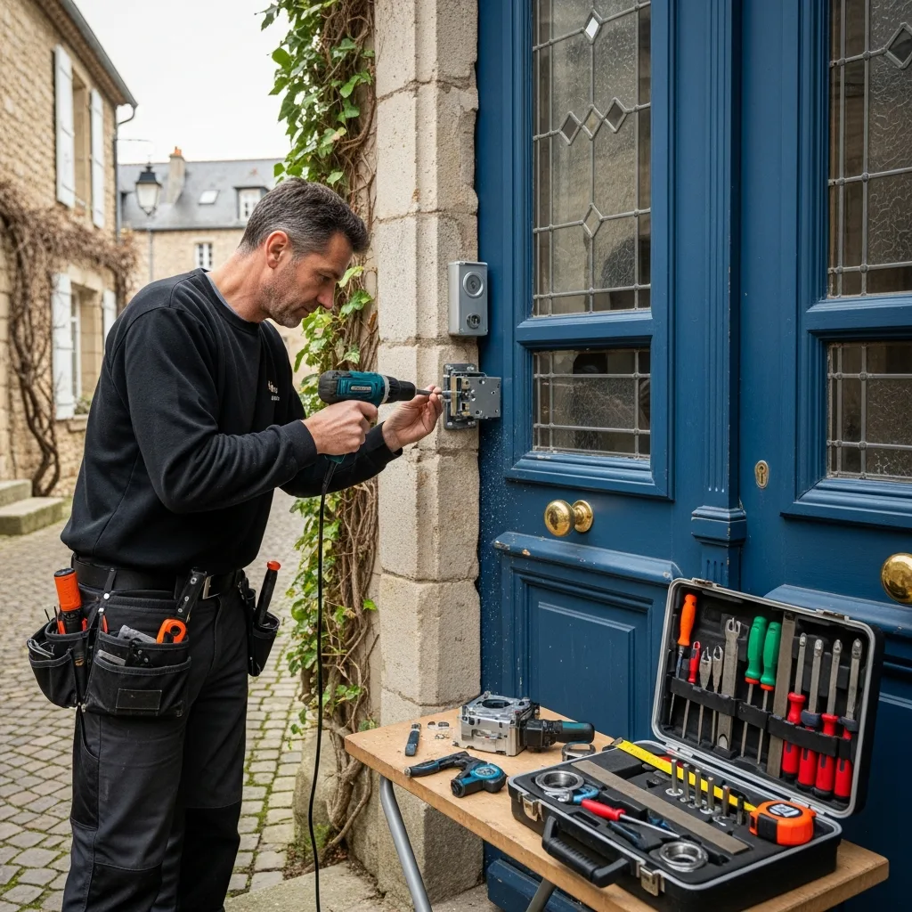 Installation serrure haute sécurité à Grez-sur-Loing (77880)
