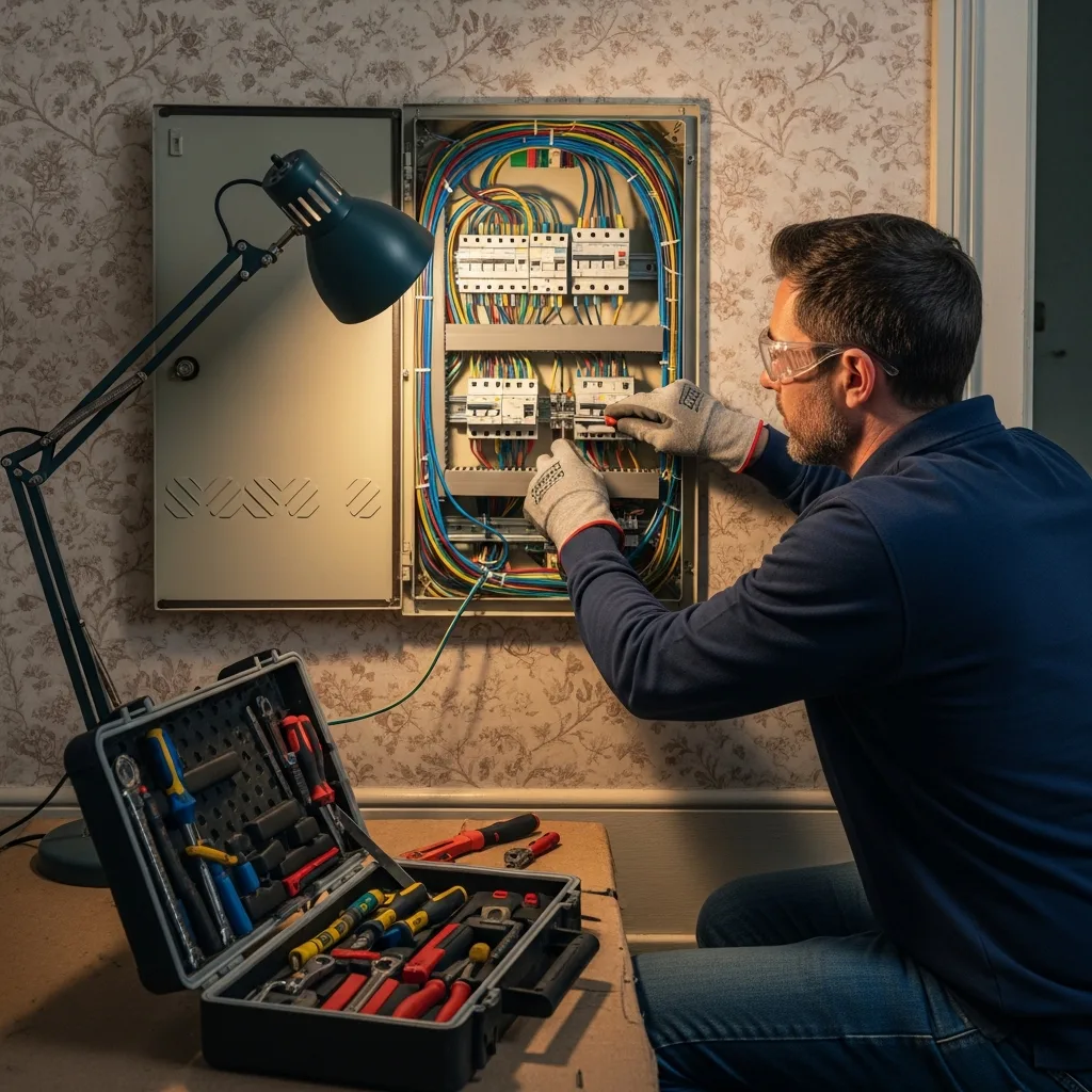 Électricien intervenant à Grigny