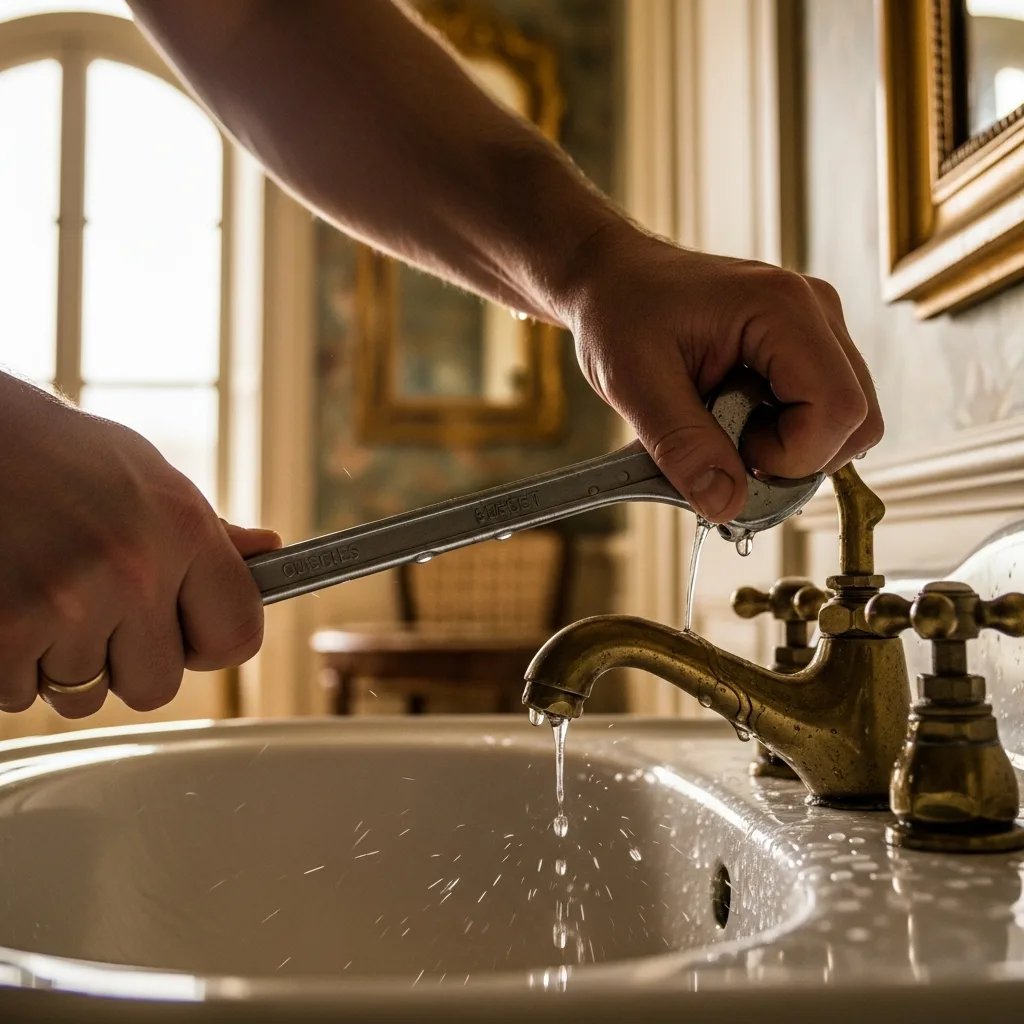 Réparation fuite d'eau à Guermantes
