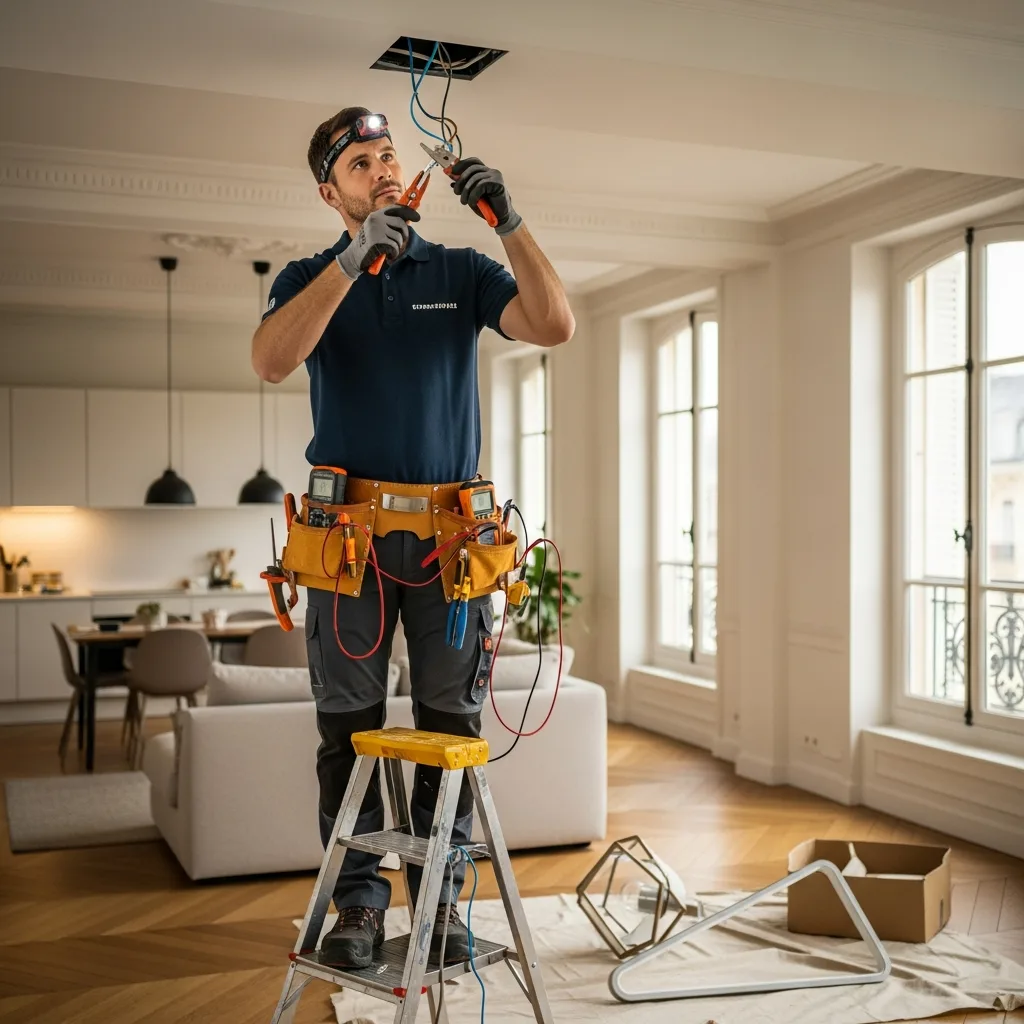 Installation électrique à Hardricourt (78250)
