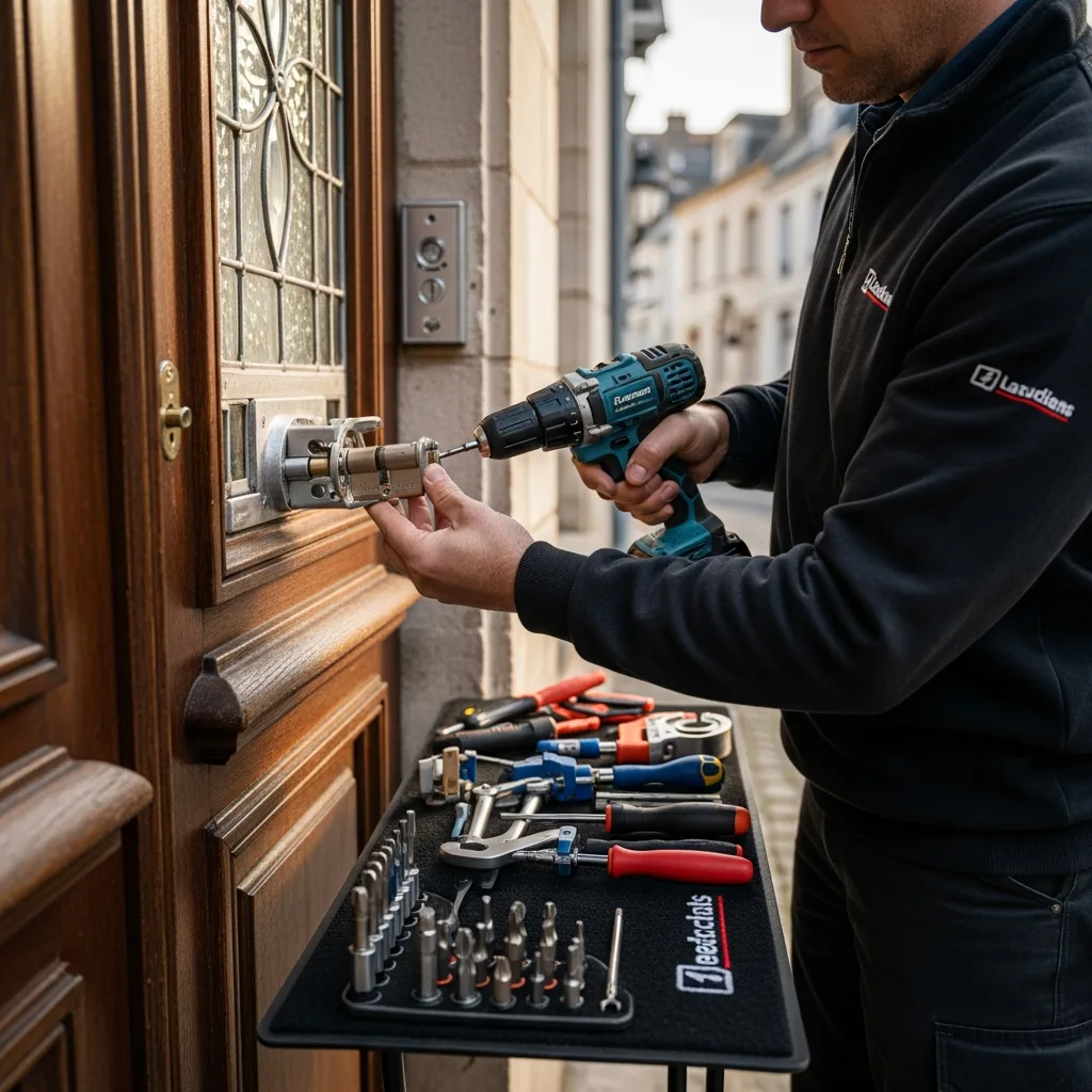 Installation serrure haute sécurité à Houdan (78550)
