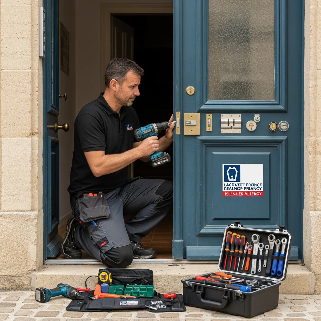 Installation serrure haute sécurité à Isles-lès-Villenoy (77450)