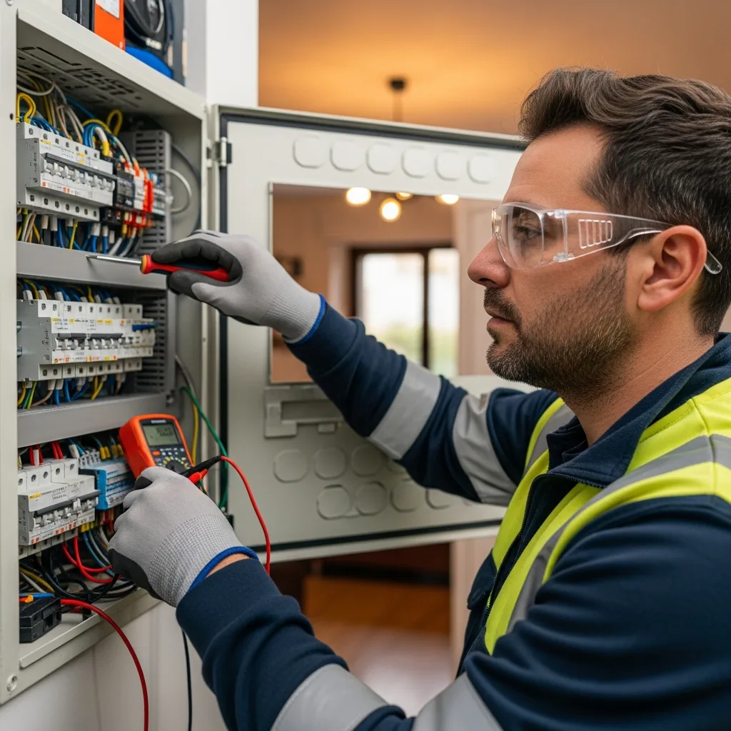 Électricien intervenant à Issy-les-Moulineaux
