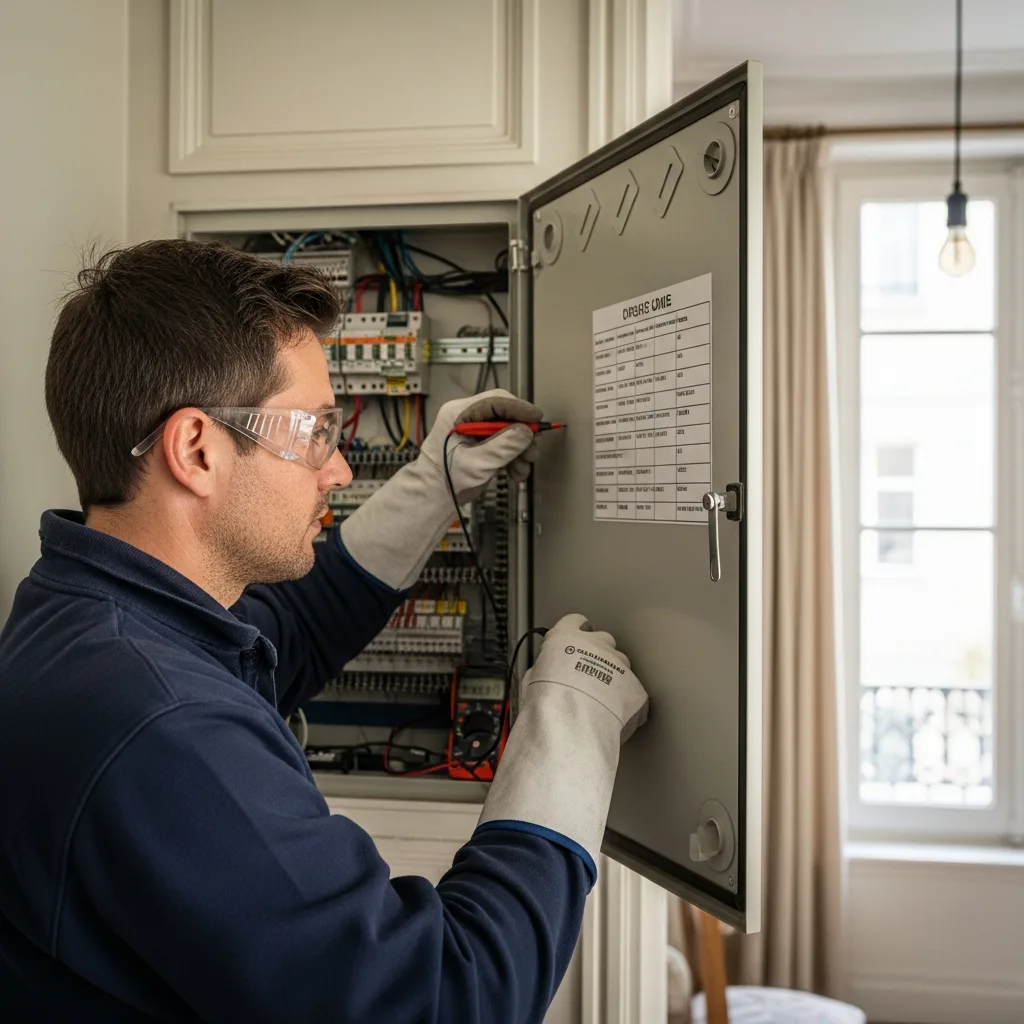 Électricien intervenant à Ivry-sur-Seine