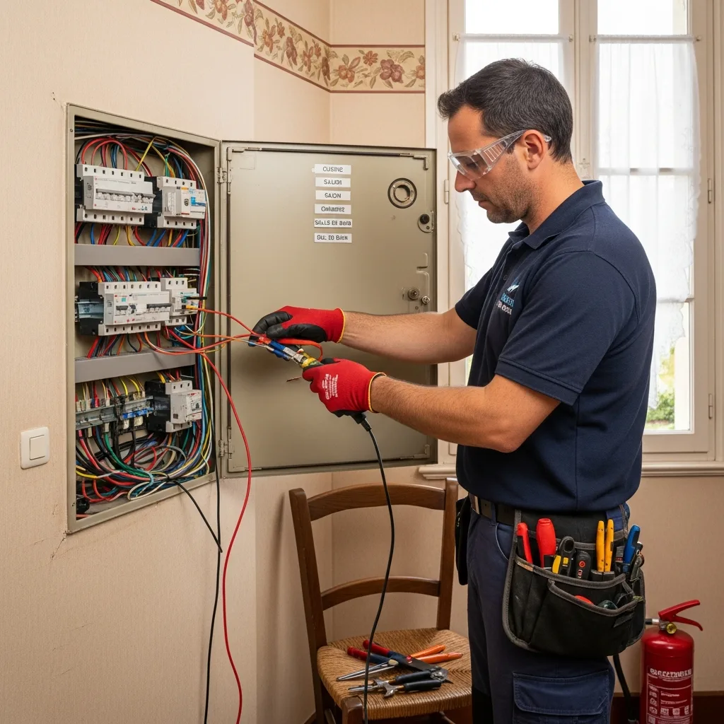 Électricien intervenant à Juvisy-sur-Orge