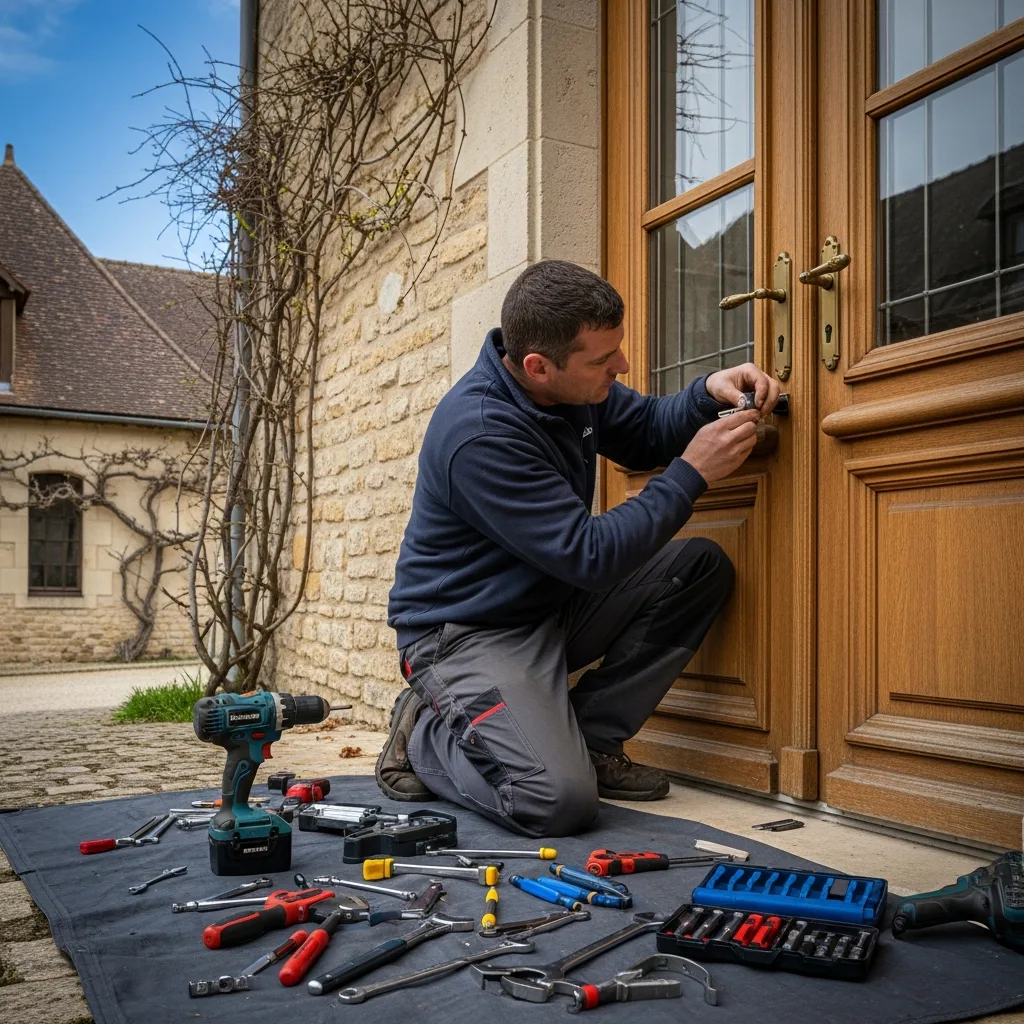 Installation serrure haute sécurité à Juziers (78820)