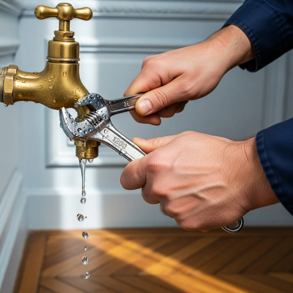 Réparation fuite d'eau à La Courneuve