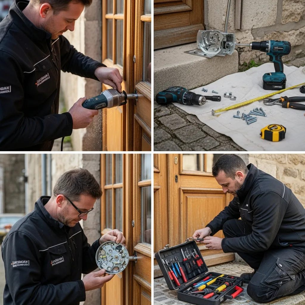 Installation serrure haute sécurité à La Ferté-Alais (91590)