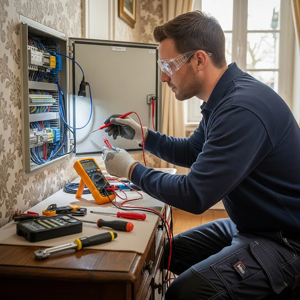 Électricien intervenant à La Garenne-Colombes
