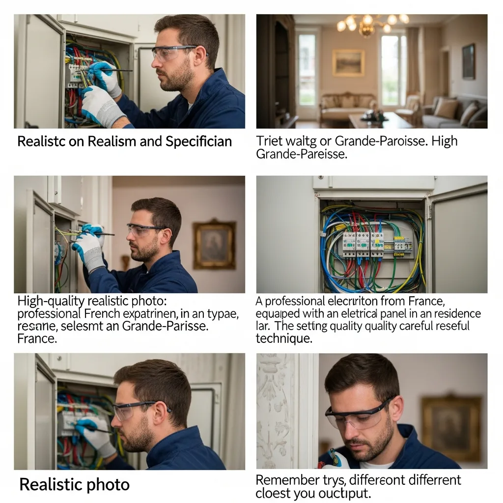 Électricien intervenant à La Grande-Paroisse