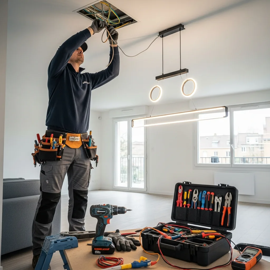 Installation électrique à La Houssaye-en-Brie (77610)
