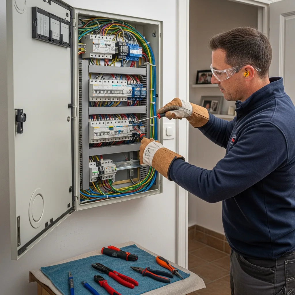 Électricien intervenant à La Verrière