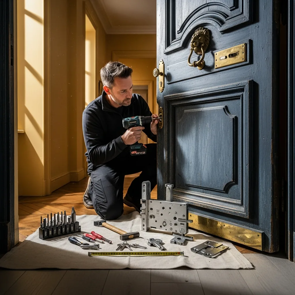 Installation serrure haute sécurité à La Verrière (78320)