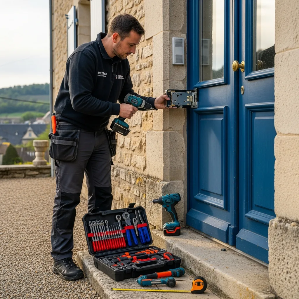Installation serrure haute sécurité à Le Mérévillois (91660)