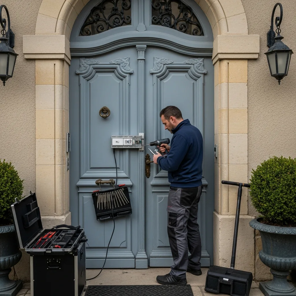 Installation serrure haute sécurité à Le Mesnil-le-Roi (78600)